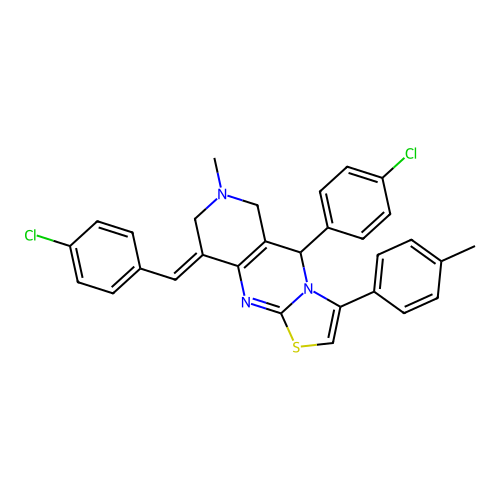C30H25Cl2N3S structure