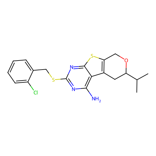 C19H20ClN3OS2 structure