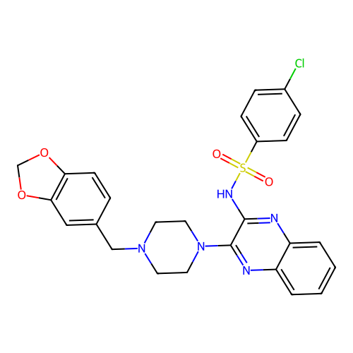 C26H24ClN5O4S structure