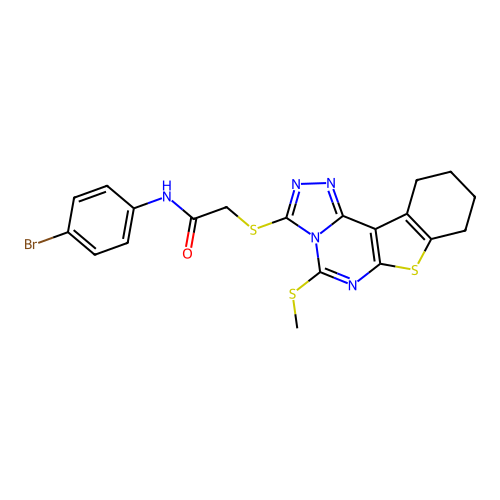 C20H18BrN5OS3 structure