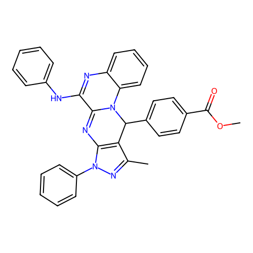 C33H26N6O2 structure