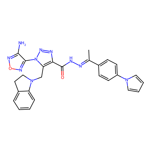 C26H24N10O2 structure