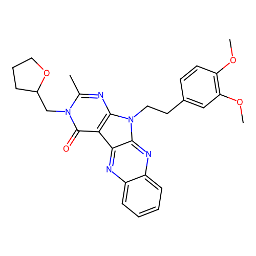 C28H29N5O4 structure