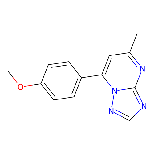 7-(4-Methoxyphenyl)-5-methyl-[1,2,4]triazolo[1,5-a]pyrimidine structure