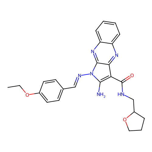 C25H26N6O3 structure
