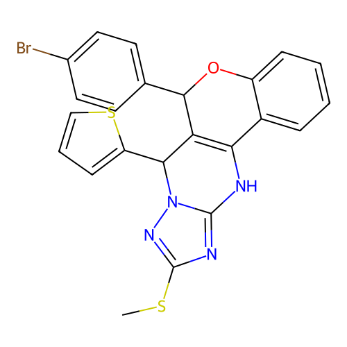 C23H17BrN4OS2 structure
