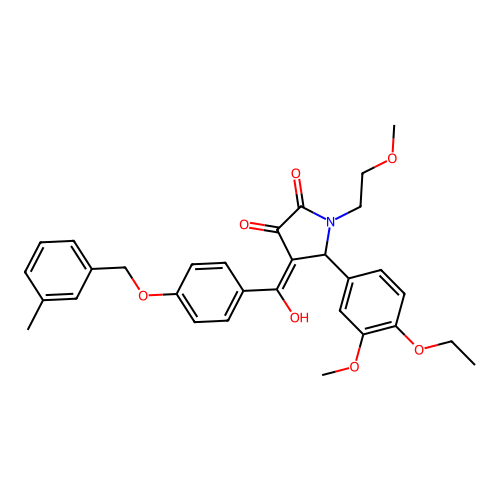 C31H33NO7 structure
