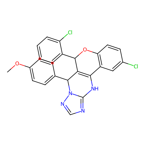 C25H18Cl2N4O2 structure