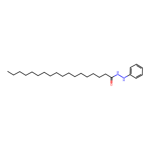 N'-phenyloctadecanehydrazide structure