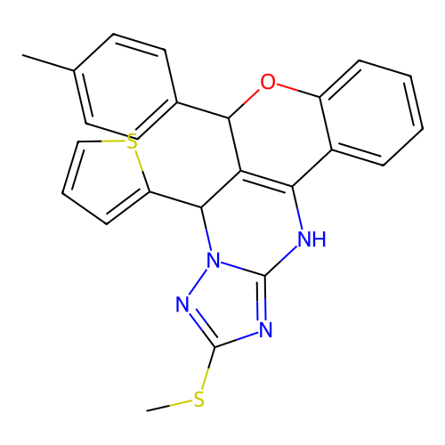 C24H20N4OS2 structure