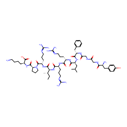 Dynorphin (1-11) structure
