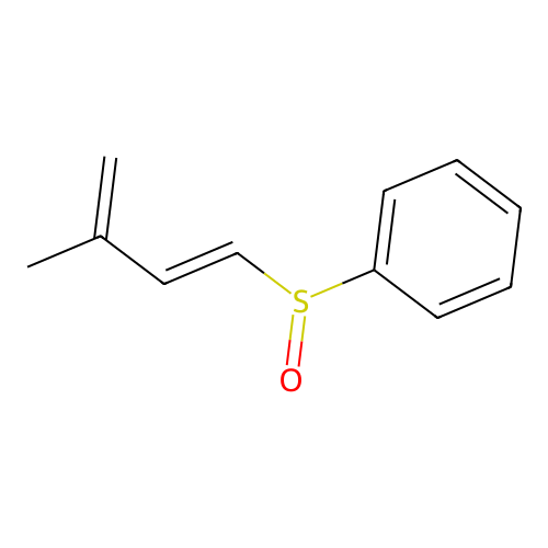 3-Methylbuta-1,3-dienylsulfinylbenzene structure