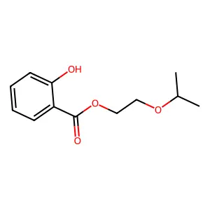2-Isopropoxyethyl salicylate structure