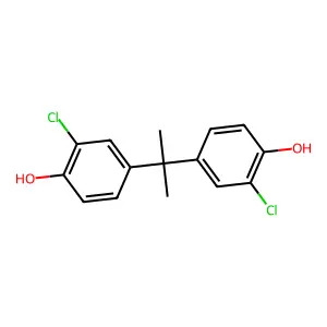 3,3'-Dichlorobisphenol A structure