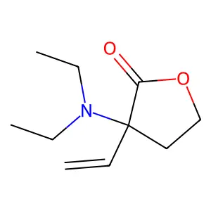 Ethylene-vinyl-N,N,-diethylglycinate copolymer structure
