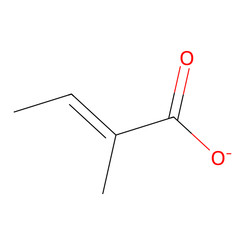 惕格酸 structure