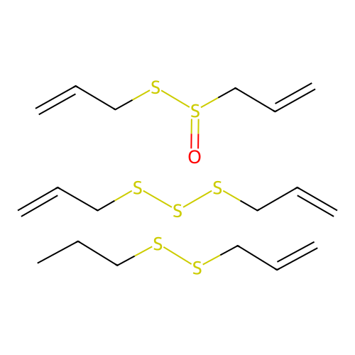 Garlic oil blend structure