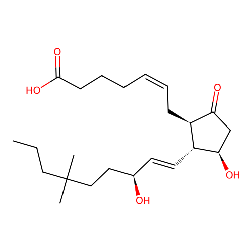 18,18,20-Trimethylprostaglandin E2 structure