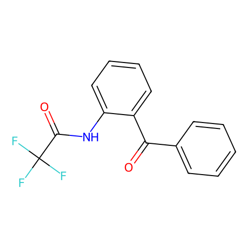 N-(2-Benzoylphenyl)-2,2,2-trifluoroacetamide structure