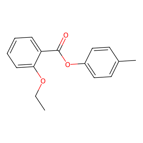 (4-Methylphenyl) 2-ethoxybenzoate structure