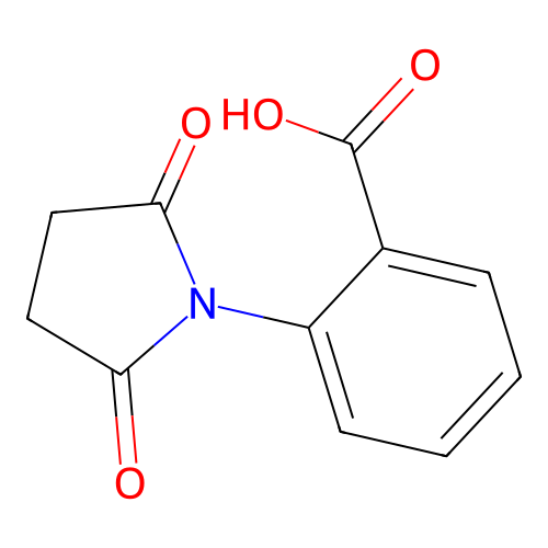 Benzoicacid2succinimido structure
