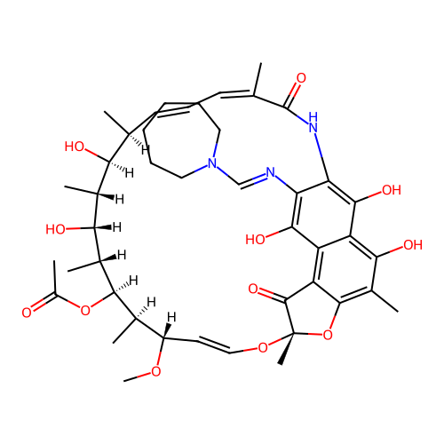 Rifamycin, 3-(((hexahydro-1H-azepin-1-yl)methylene)amino)- structure