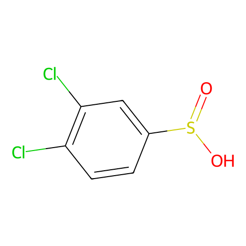 3,4-Dichlorobenzenesulfinic acid structure