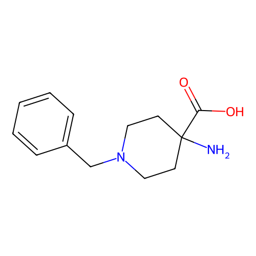 4-Amino-1-benzylpiperidine-4-carboxylic Acid structure