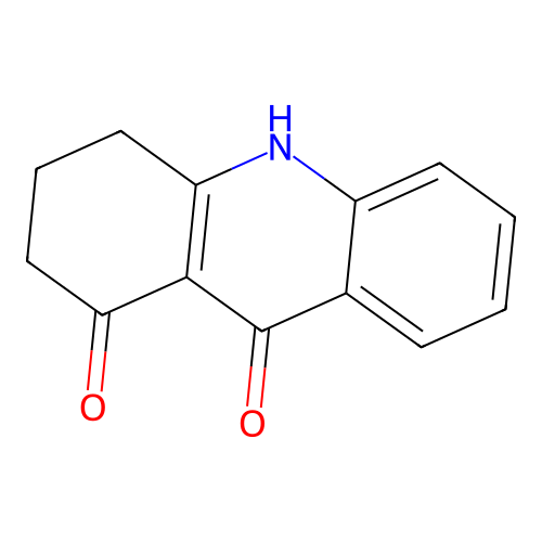 3,4-Dihydro-1,9(2H,10H)-acridinedione structure