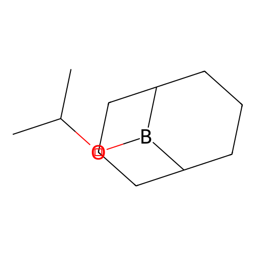 9-Isopropoxy-9-borabicyclo[3.3.1]nonane structure