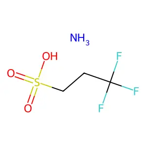 poly(difluoromethylene), alpha-fluoro-omega-(2-sulfoethyl)-, ammonium salt structure