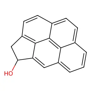 4-Hydroxy-3,4-dihydrocyclopenta(cd)pyrene structure