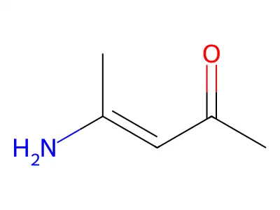 4-Amino-3-penten-2-one structure