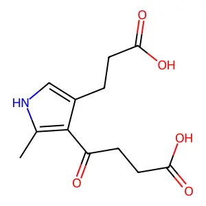 Succinylacetone pyrrole structure