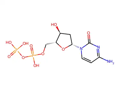 脱氧胞苷二磷酸 structure