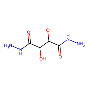 (2S,3S)-2,3-二羟基丁二酰肼 structure