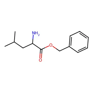 Benzyl 2-amino-4-methylpentanoate structure