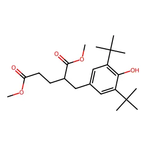 Pentanedioicacid,2-((3,5-bis -,dimethylester structure