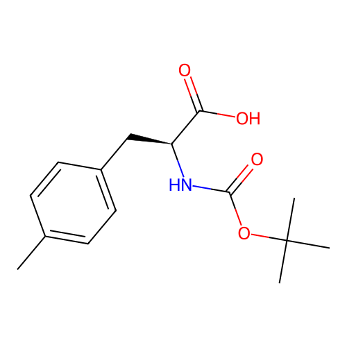 N-Boc-4-Methyl-L-phenylalanine structure