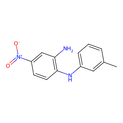 N~1~-(3-methylphenyl)-4-nitrobenzene-1,2-diamine structure