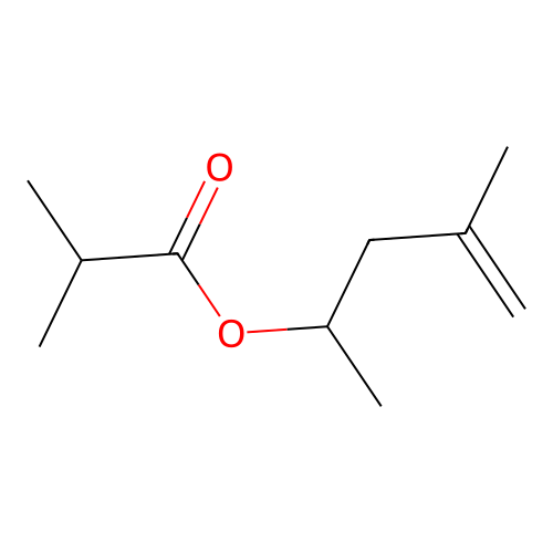 1,3-Dimethyl-3-butenyl 2-methylpropionate structure