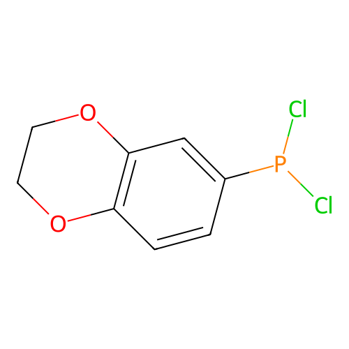 Dichloro(2,3-dihydro-1,4-benzodioxin-6-yl)phosphane structure