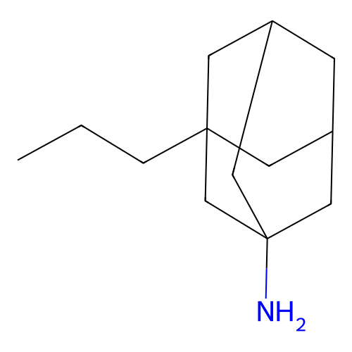 3-Propyladamantan-1-amine structure