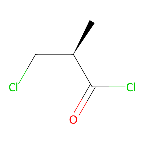 (R)-3-Chloro-2-methylpropionyl chloride structure