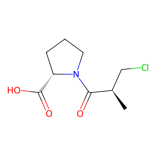 Captopril Impurity 36 structure