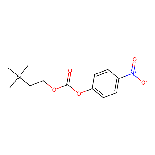 4-Nitrophenyl 2-(trimethylsilyl)ethyl carbonate structure