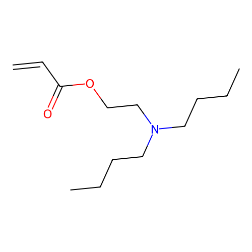 2-(Dibutylamino)ethyl prop-2-enoate structure