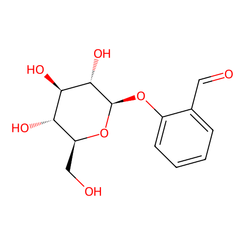 Benzaldehyde, 4-(beta-D-allopyranosyloxy)- structure