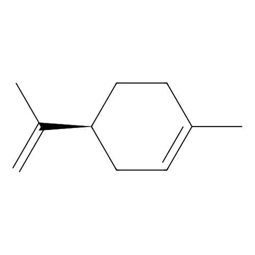 Limonene, (-)- structure