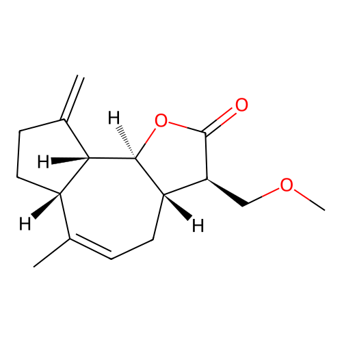 Eremanthin, methoxy deriv structure